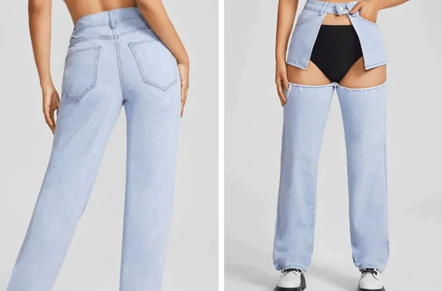 danielson add Crotchless Pants Public photo