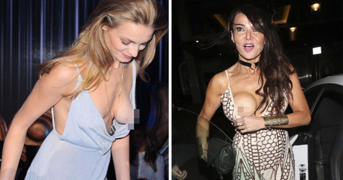 branden monday add Celibrity Nipple Slip photo