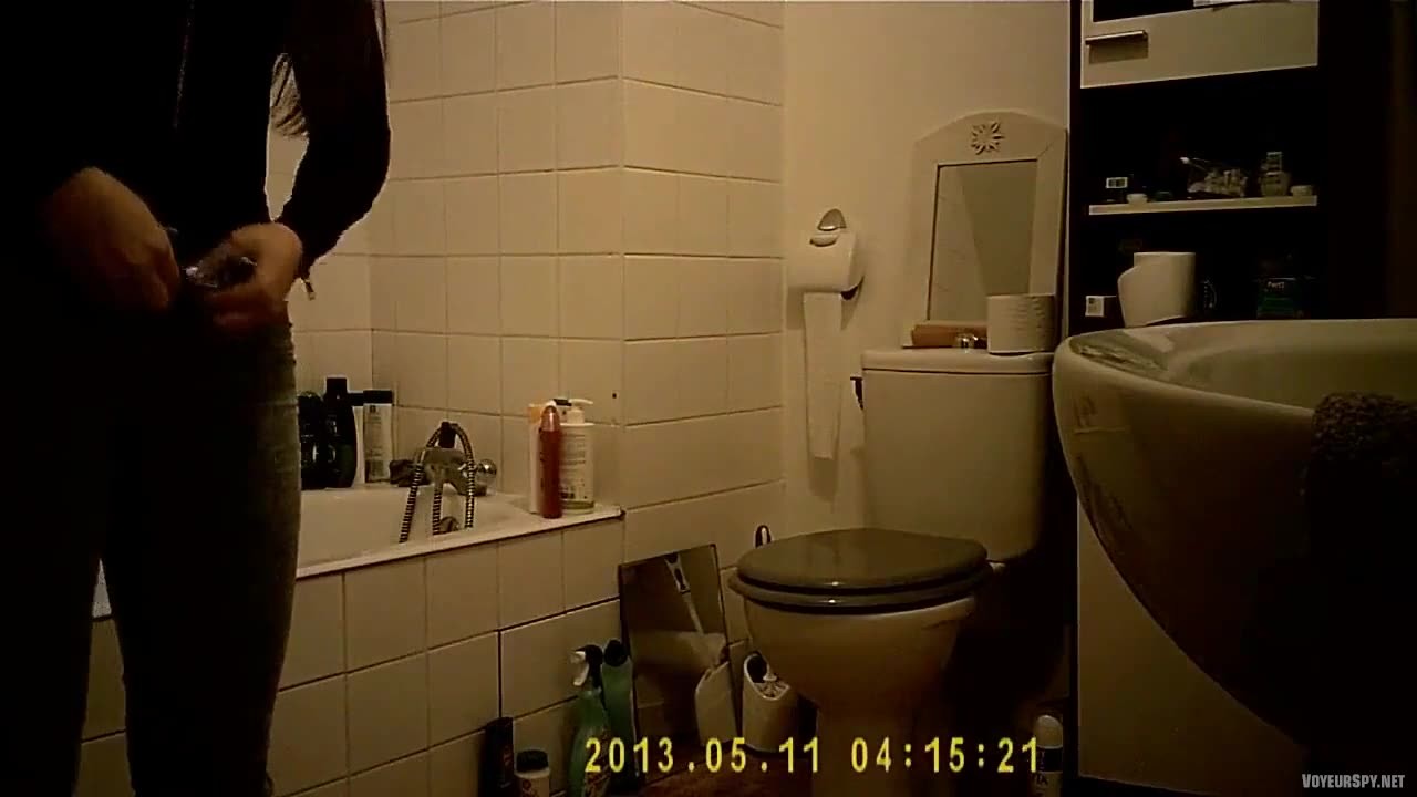 carmen field add Spying On Sister In Bathroom photo