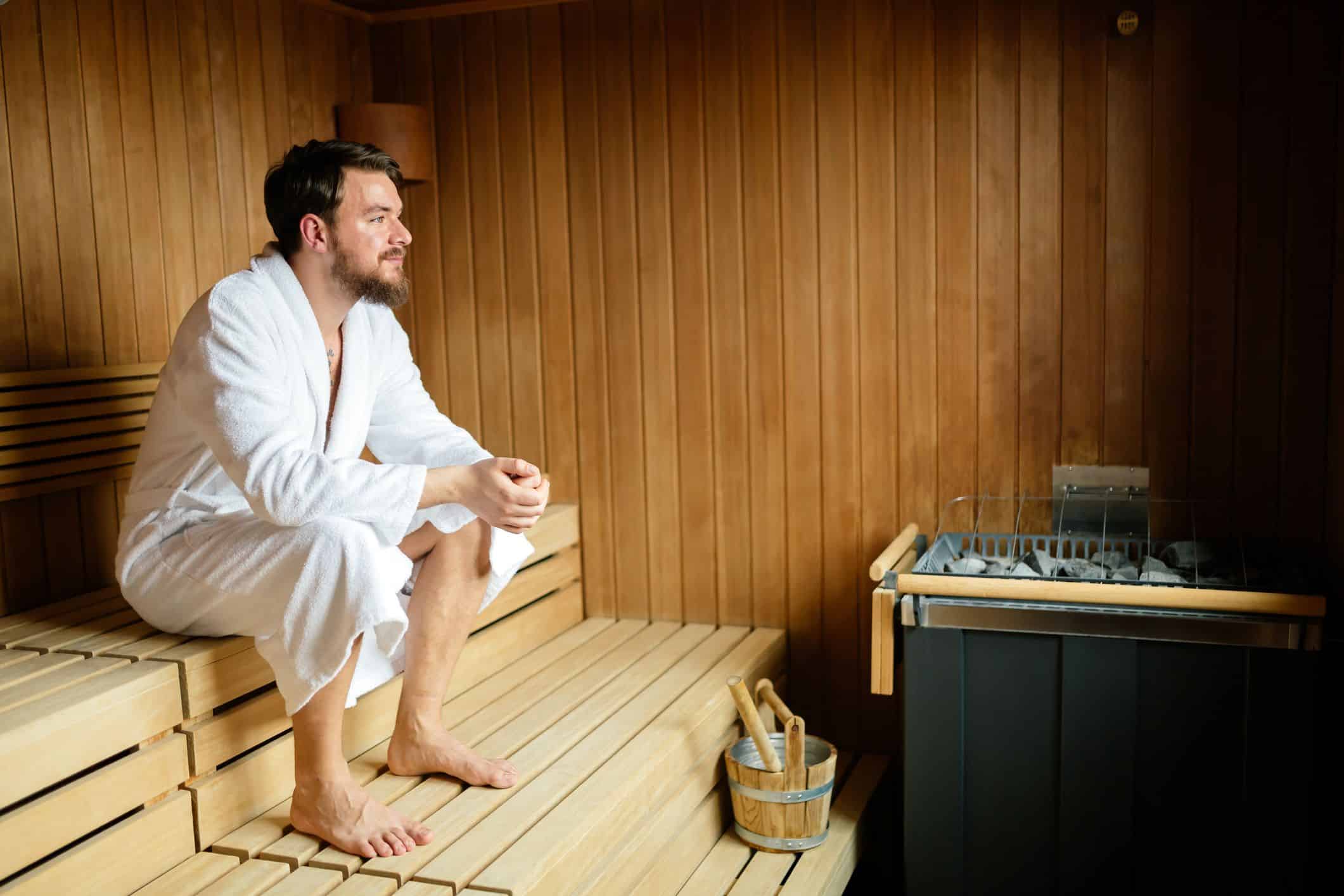 caitlin ehlers add Erection In Sauna photo