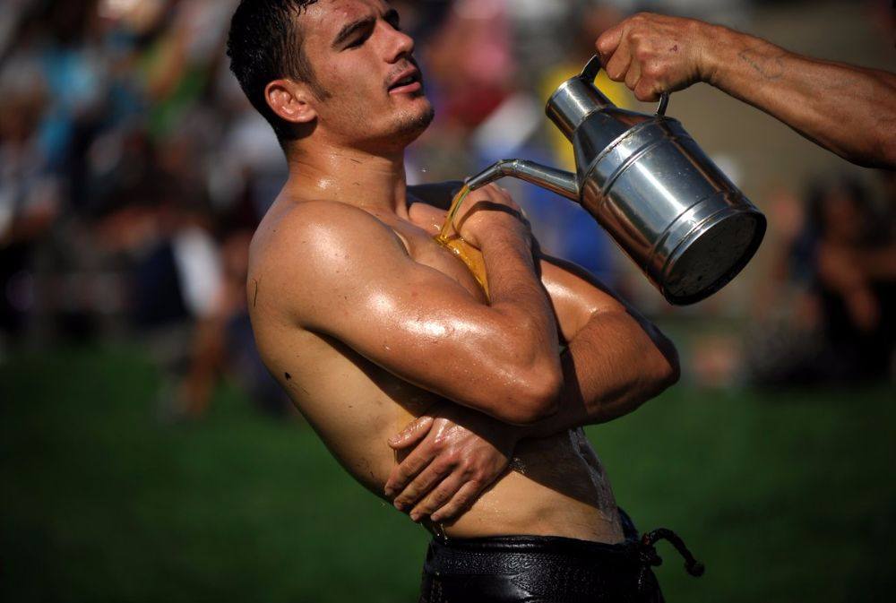 christina fix add Matrock Oil Wrestling photo