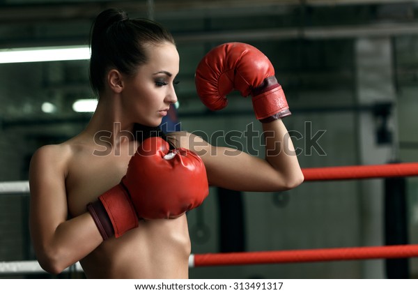 dan cain add Naked Female Boxing photo