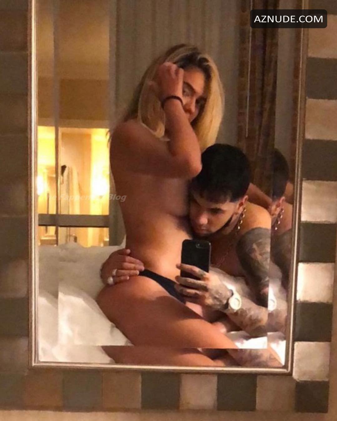 brenda counts add Karol G Nipple photo
