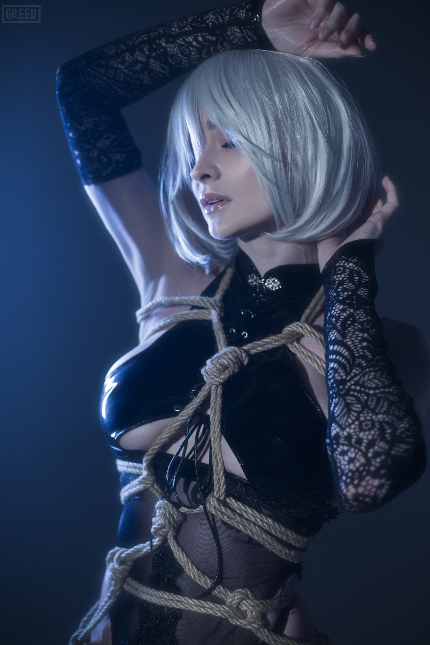 carlo san vicente add Cosplay Shibari photo