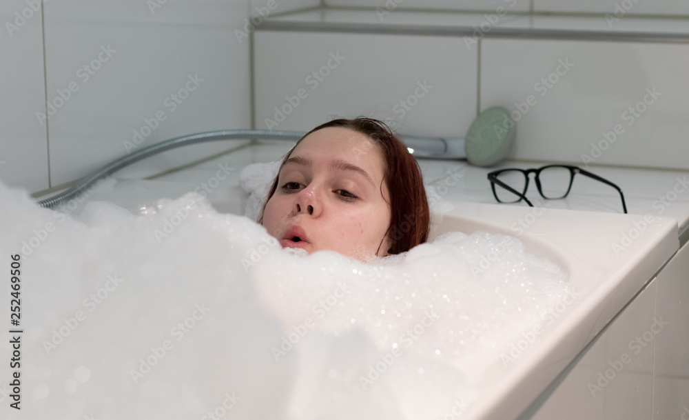 celine norton add Red Hair Girl In Bath Full Video photo