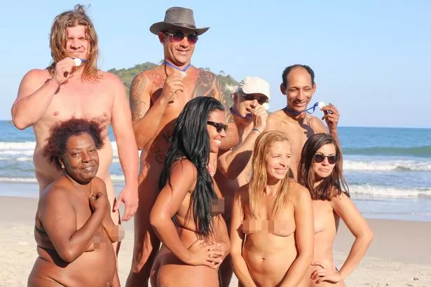 bernice mcl add Naked Celebs On The Beach photo