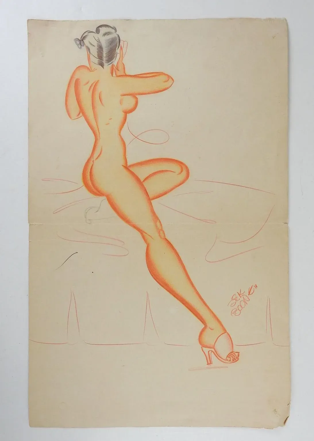 bobby bunn add Naked Pin Up photo