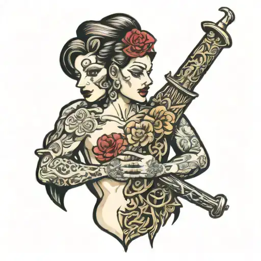 dada olayemi add Pegging Tattoo photo