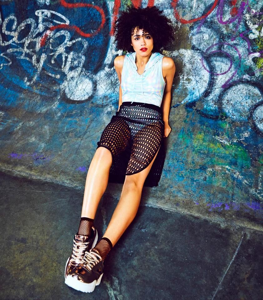 aaron maez add Nathalie Emmanuel Bikini photo