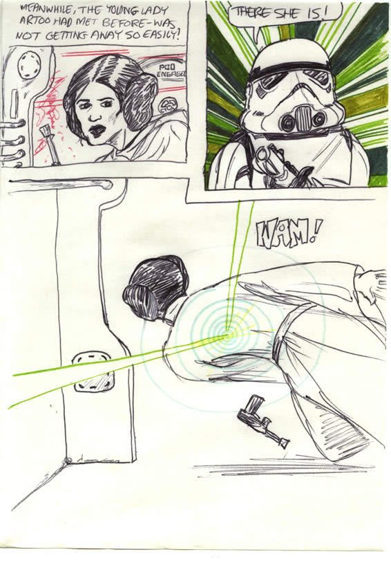 branddon lucas add Princess Leia Boobs photo