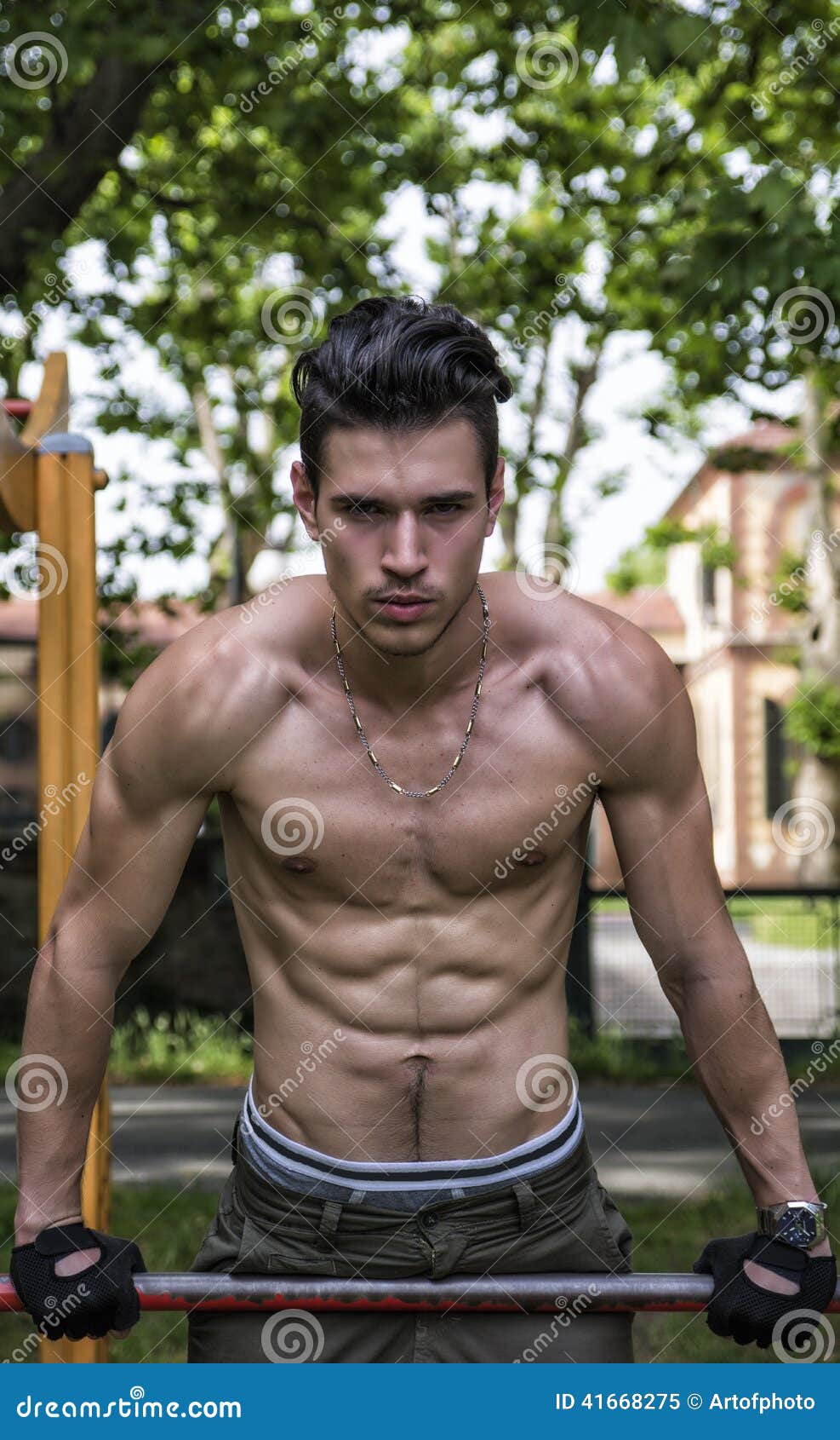 domenic pucci add Nude Men Exercising photo