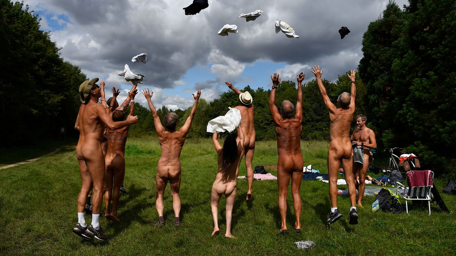 brooke carr add Nude In Park photo