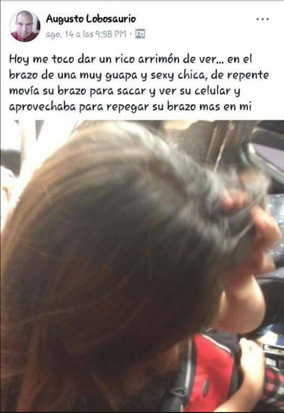 artika ram add Arrimones En El Metro photo