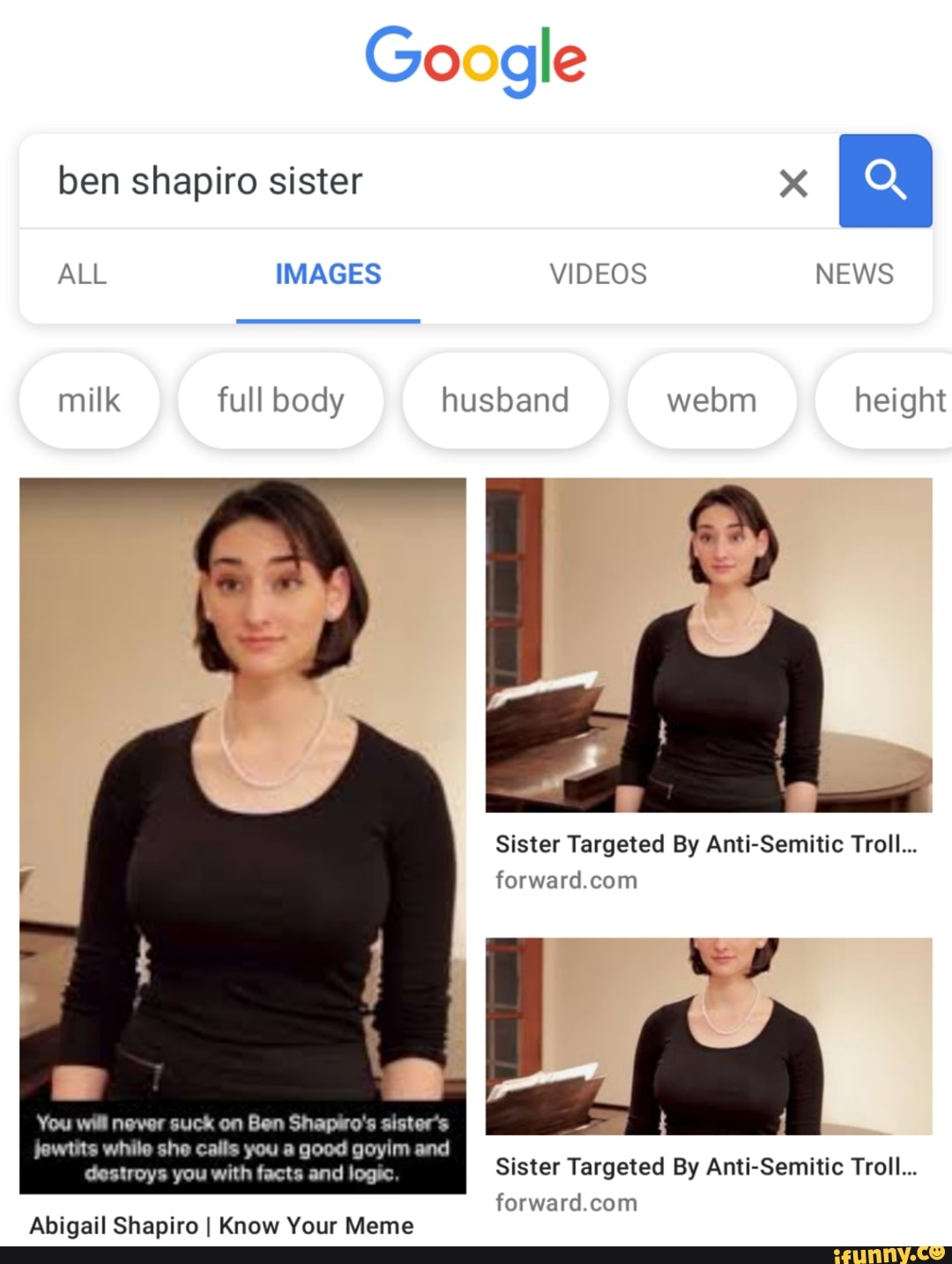 cassandra josephs add Ben Shapiro Sister Tits photo