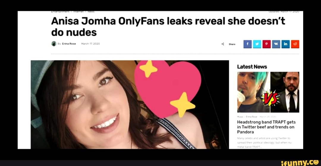 corey creamer add Anisa Jomha Leaked photo