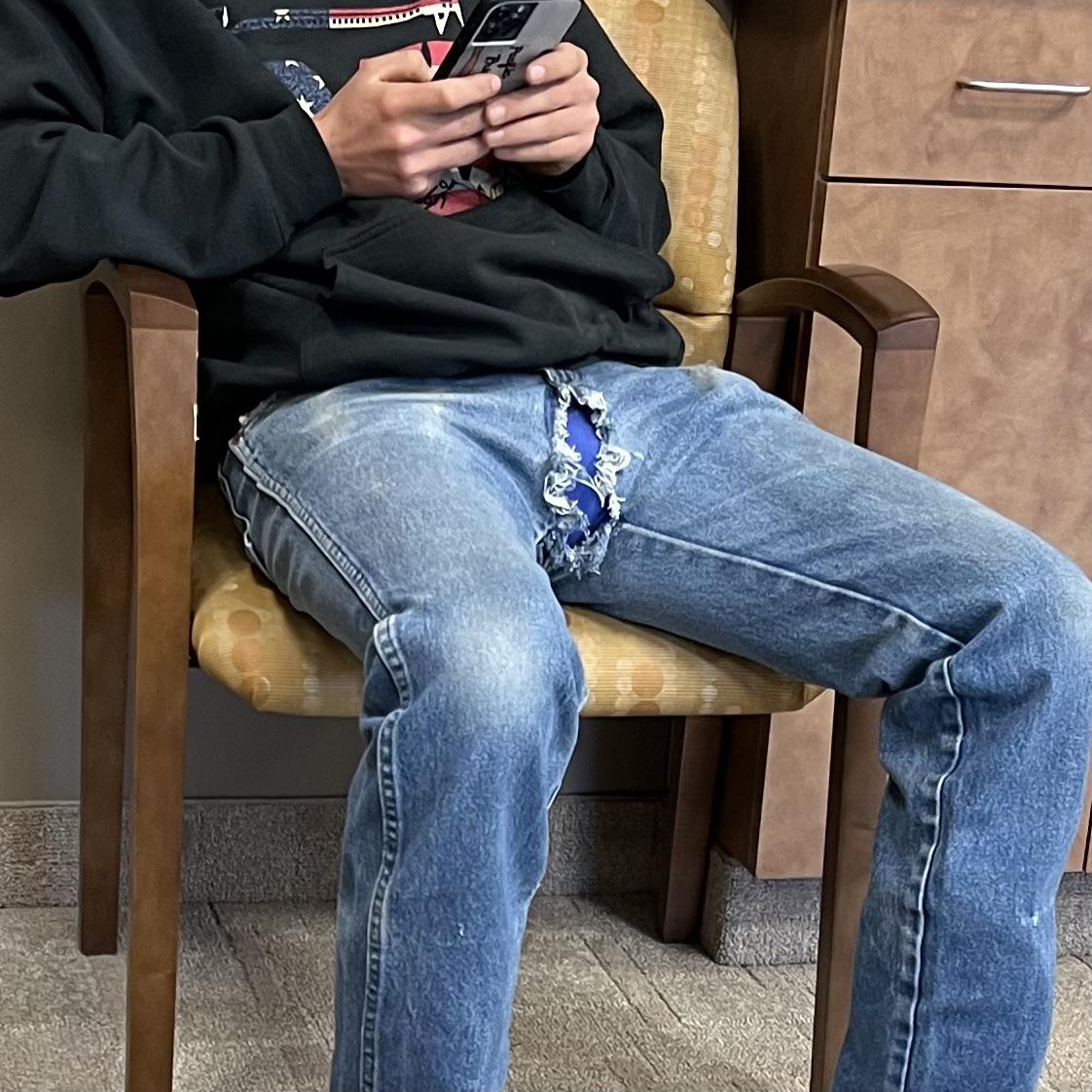 dannan wagner add Crotchless Pants Public photo