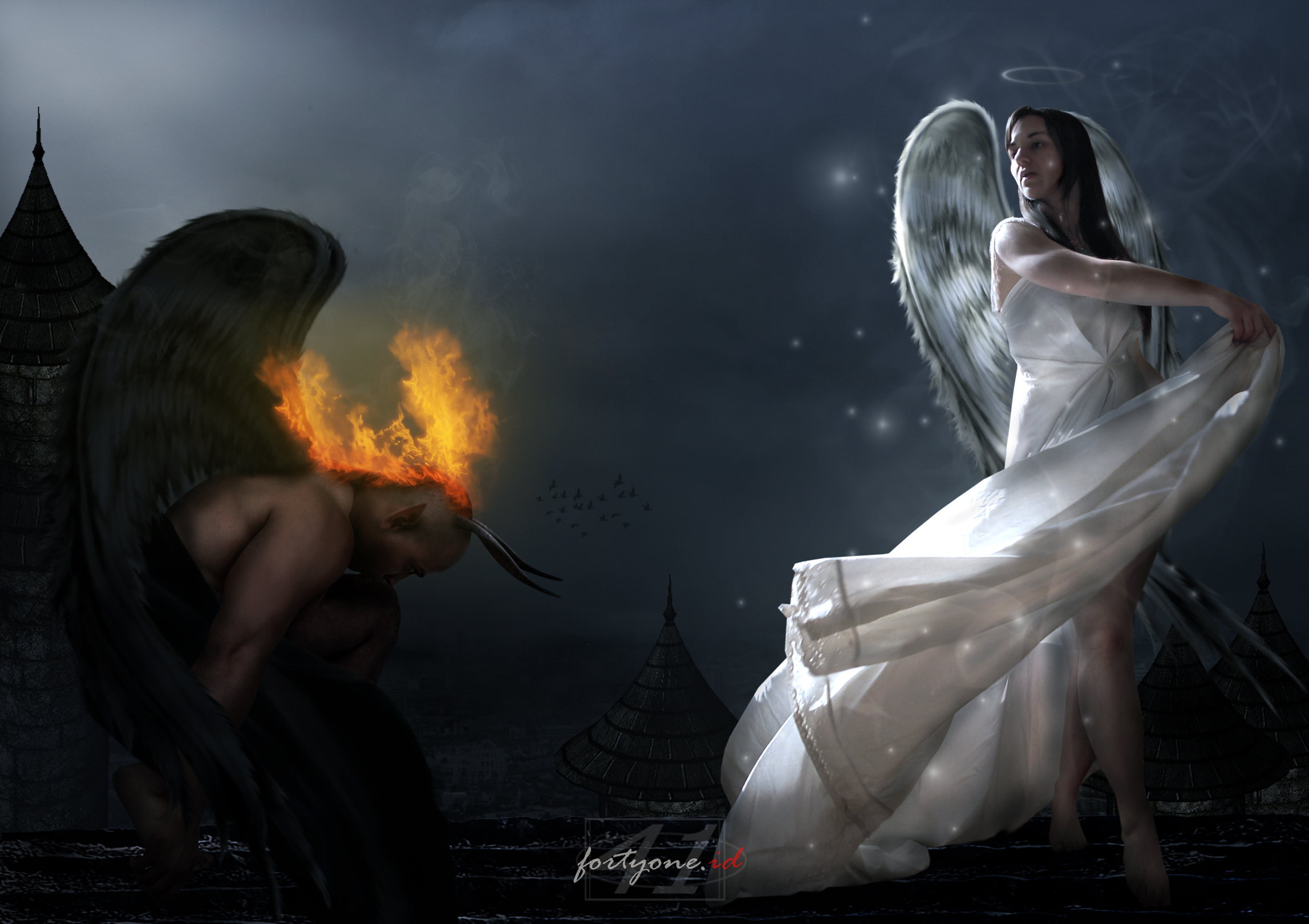 dmitry vekshin add Porn Devil Angel photo