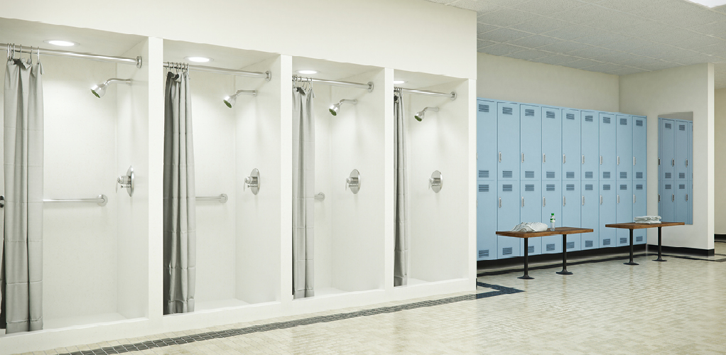 bj ashby add Coed Dorm Shower photo