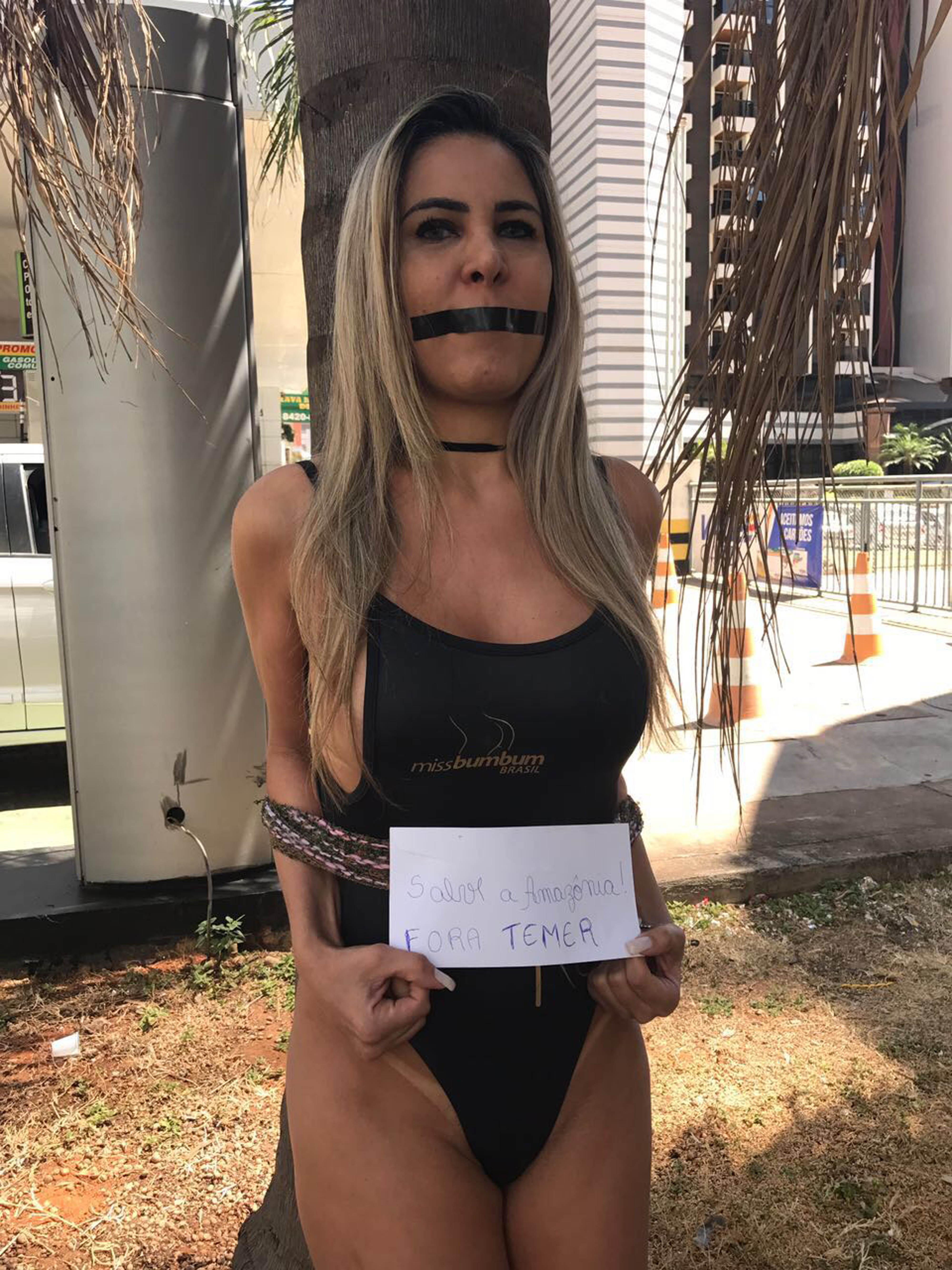 carl wolfe add Bound And Gagged In Bikini photo