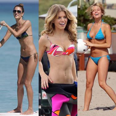 bret sperry add Julie Bowen Swimsuit photo
