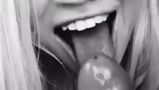 cleo booysen add White On Black Blow Jobs photo