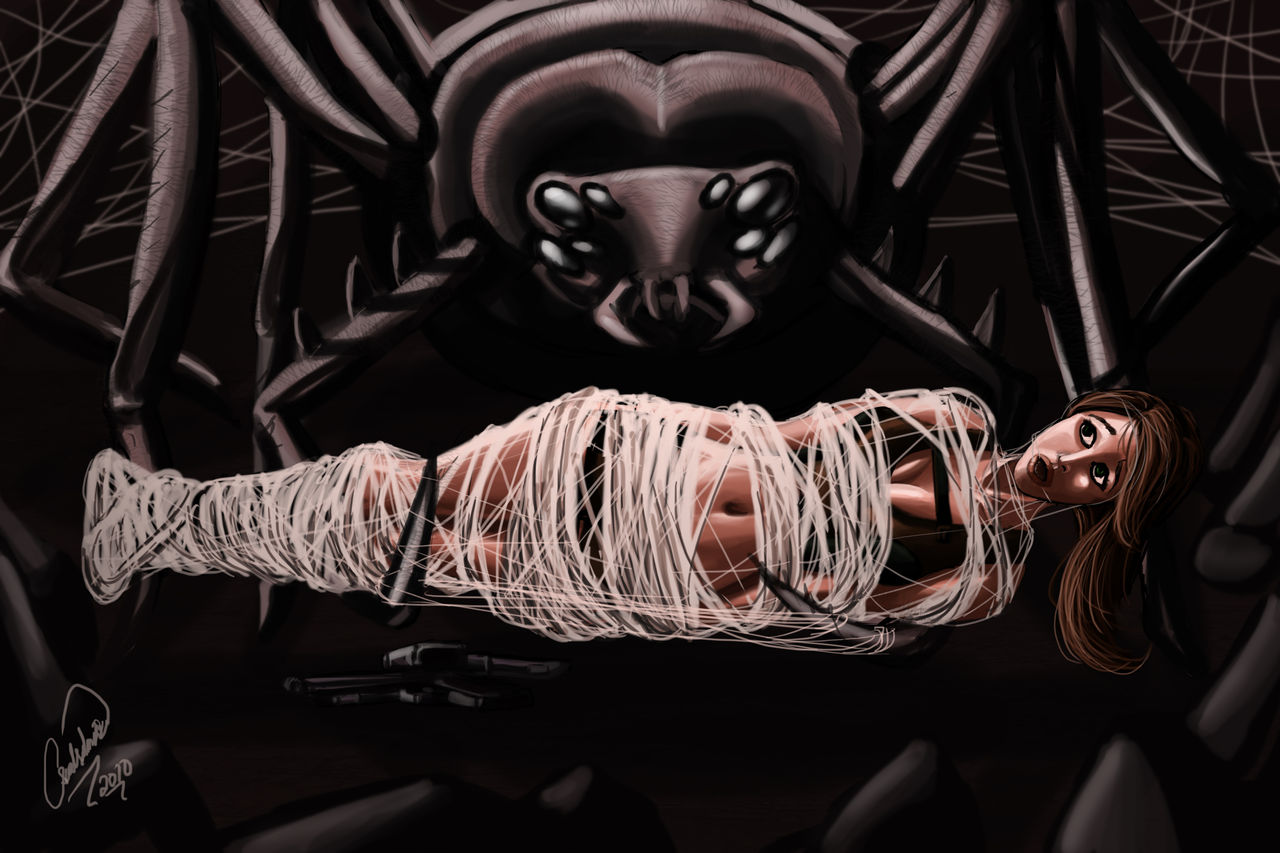 colleen blakemore add Spider Web Bondage photo
