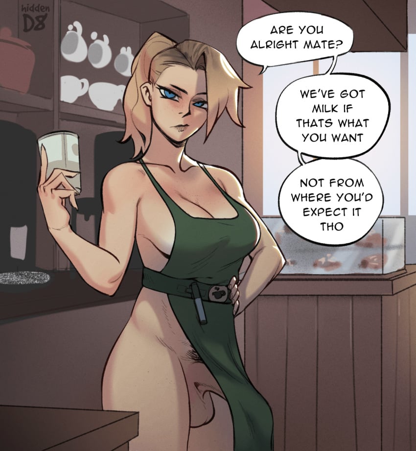 andrew warrick add Futanari Barista photo