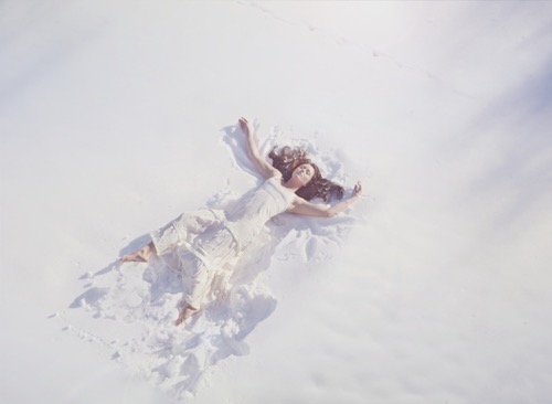 deanna shook add Nude Woman In The Snow photo
