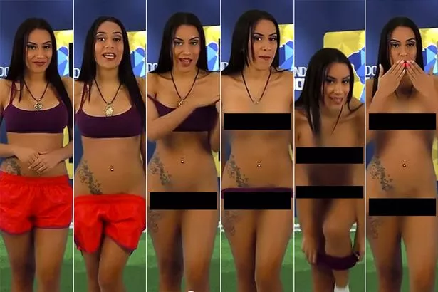 britnee morris add Convinced To Strip photo