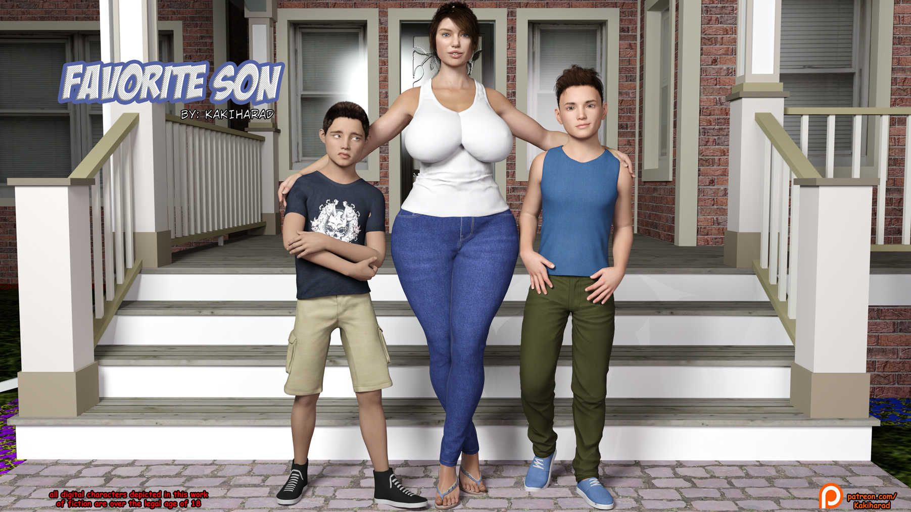 deszirae boldt add 3d Porn Mom Son photo