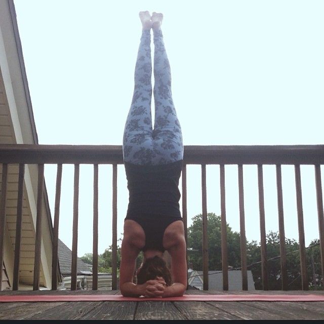 ashly madrigal add Naked Headstand photo