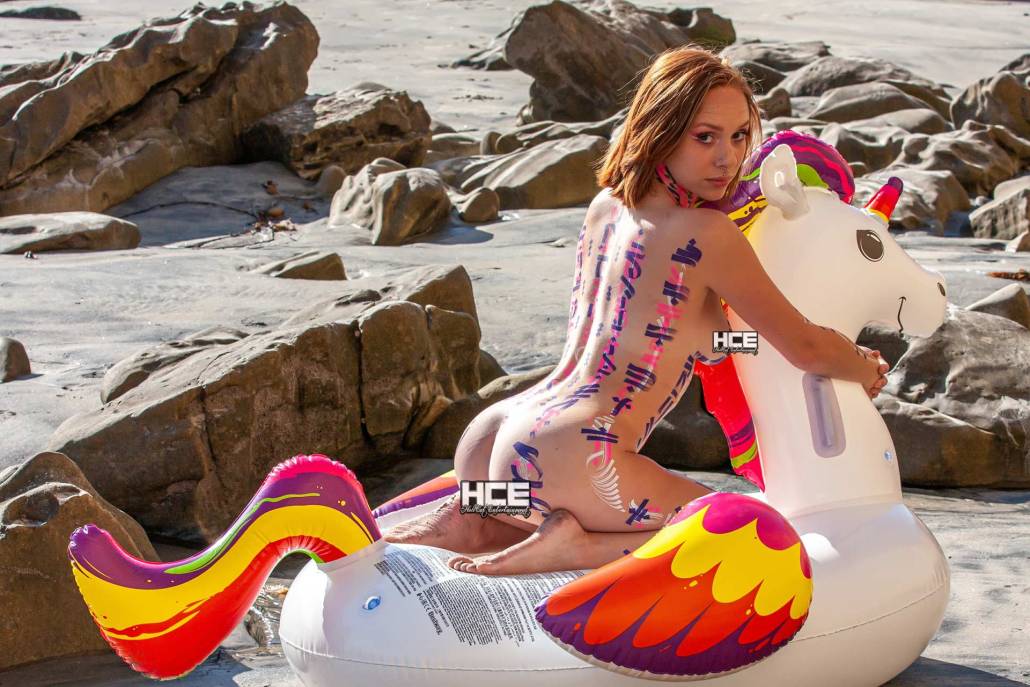dean ramos add Nude Body Paint Beach photo