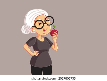 Grandma Eating Come 8206
