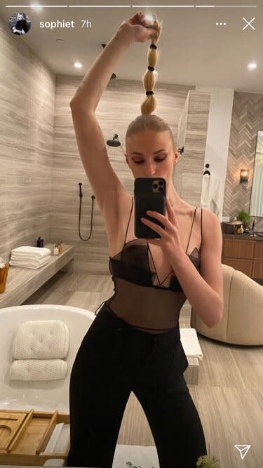 crystal stitzer add Sophia Turner Hot photo
