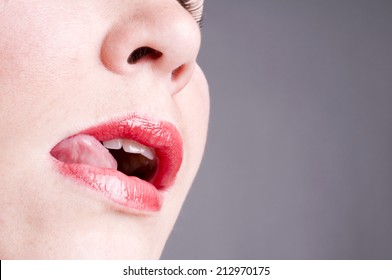 cathe gutierrez add Closeup Licking photo