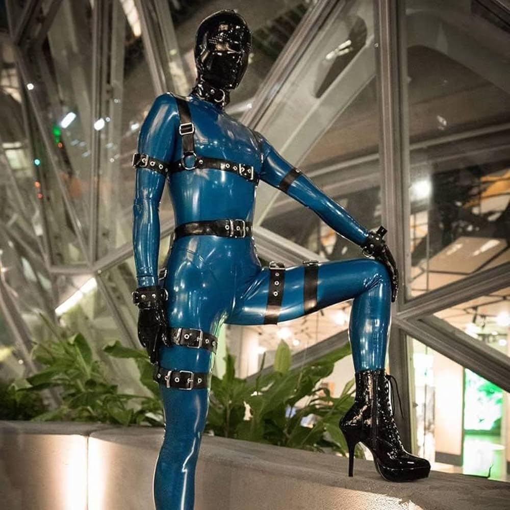 darryl crago add Latex Bondage photo