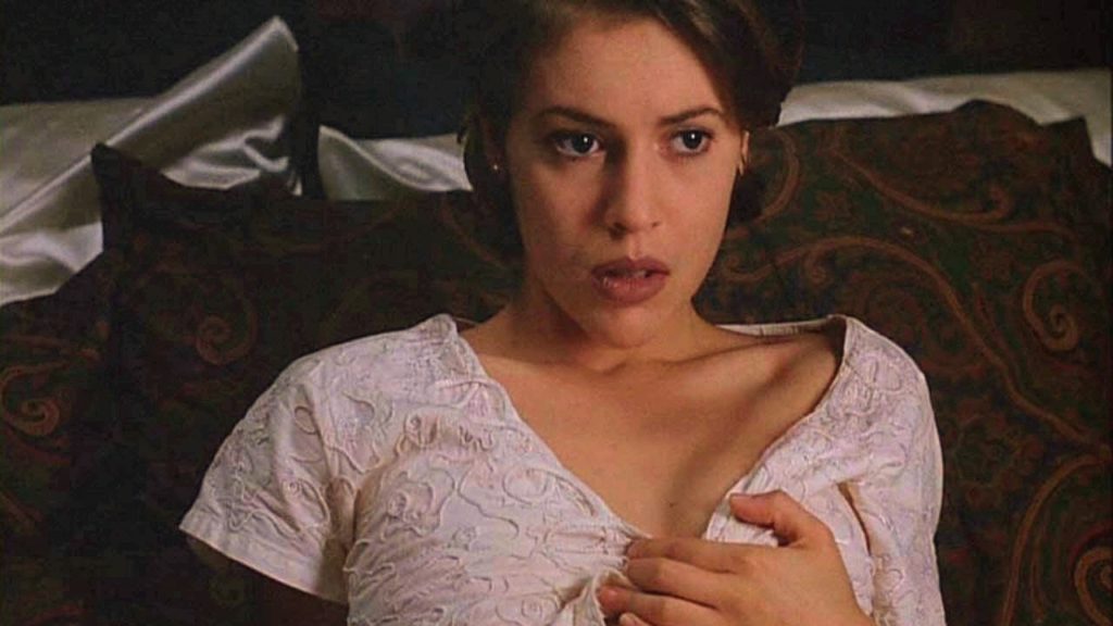 crystal caul add Alyssa Milano Embrace photo