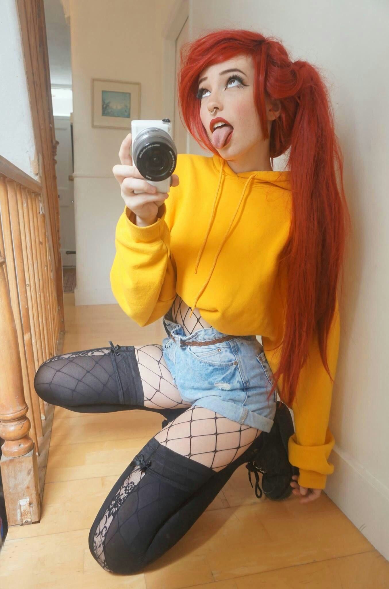 clyde mccree add Belle Delphine Asuka photo