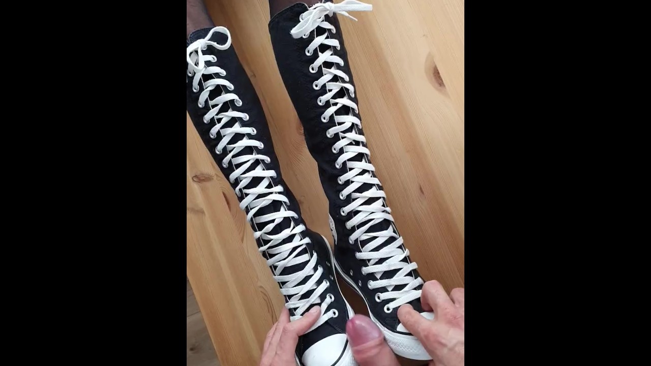 ali singo add Cumming In Converse photo
