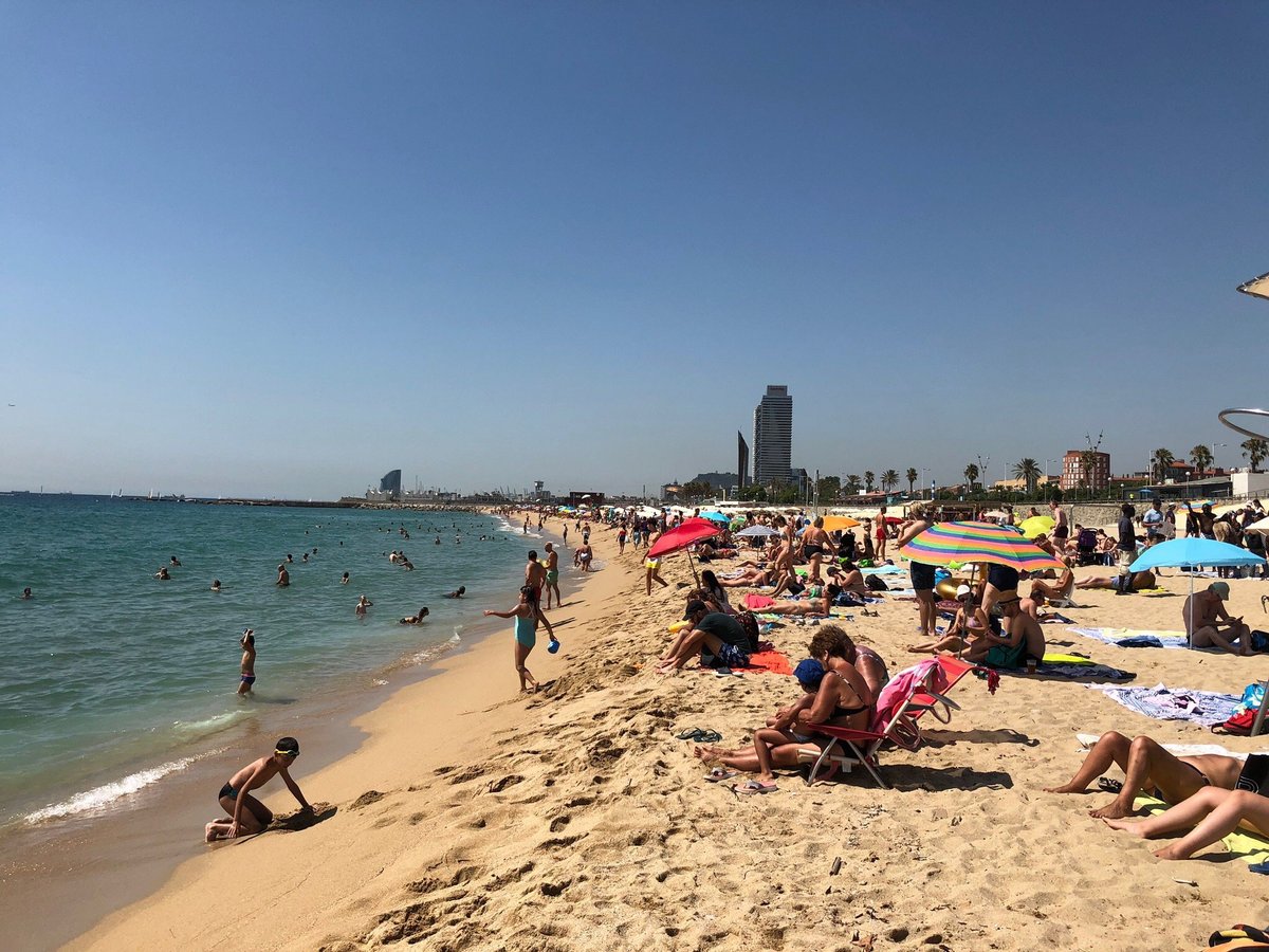 dione edwards add Barcelona Beach Tits photo