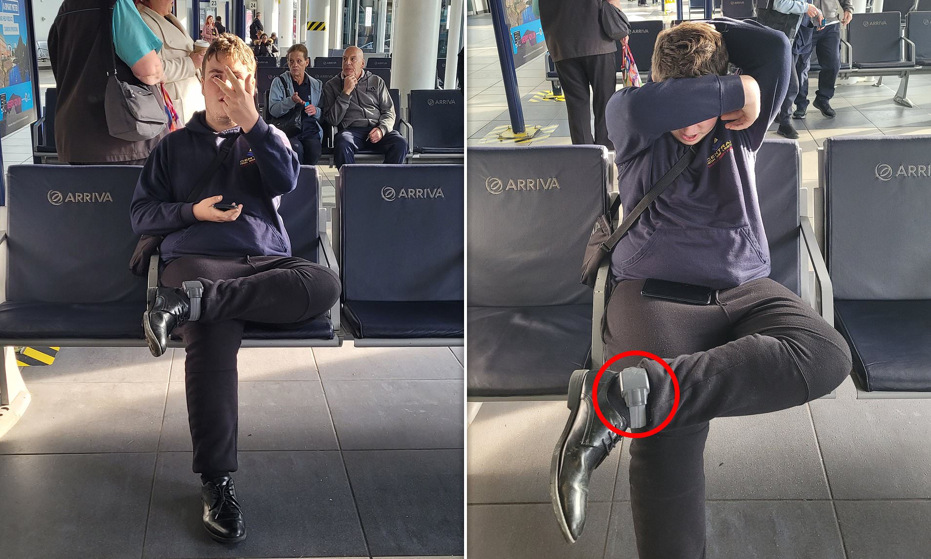 danielle sanche add Woman Groped On Bus photo