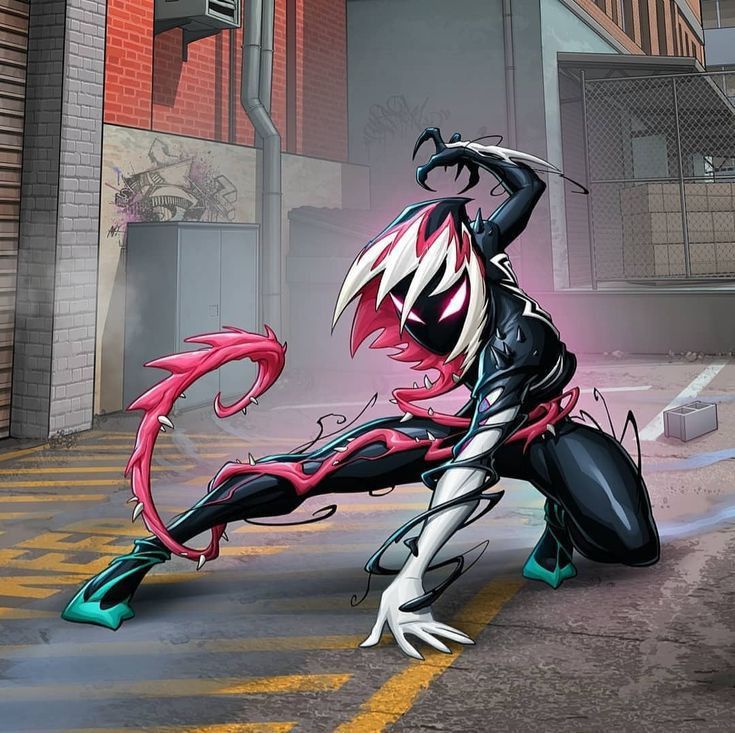 andrei vacaru add Spider Gwen X Venom photo