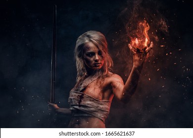 destiny seeker add Fire Woman Naked photo