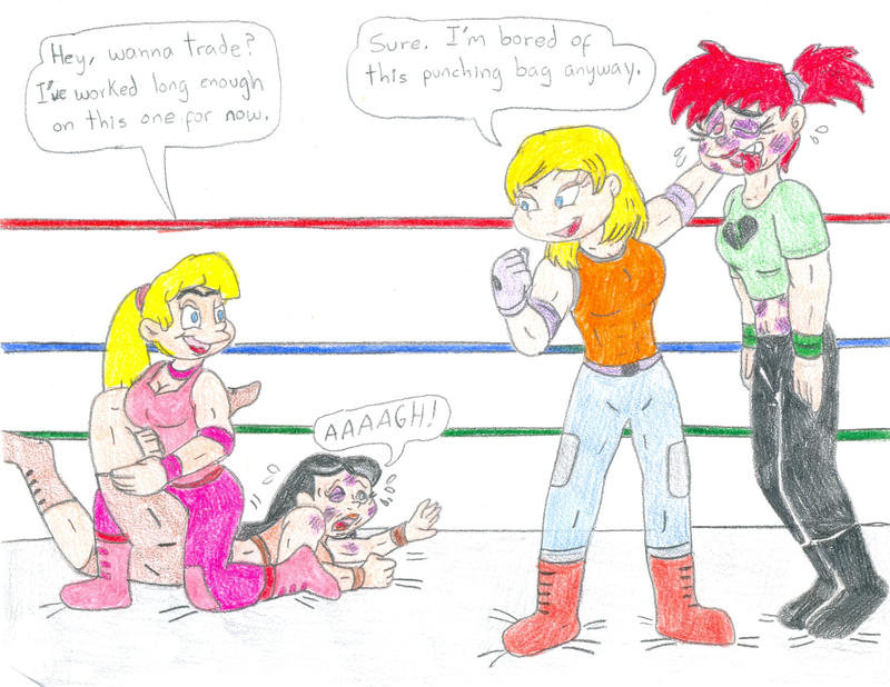 amber zahra add Futanaria Wrestling photo