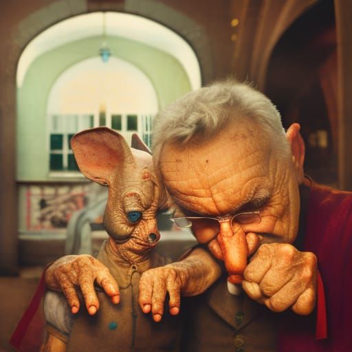 darrel myers add Grandma Blows Grandpa photo