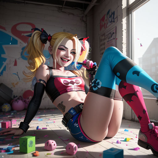 dana wittstruck add Harley Quinn Diapered photo