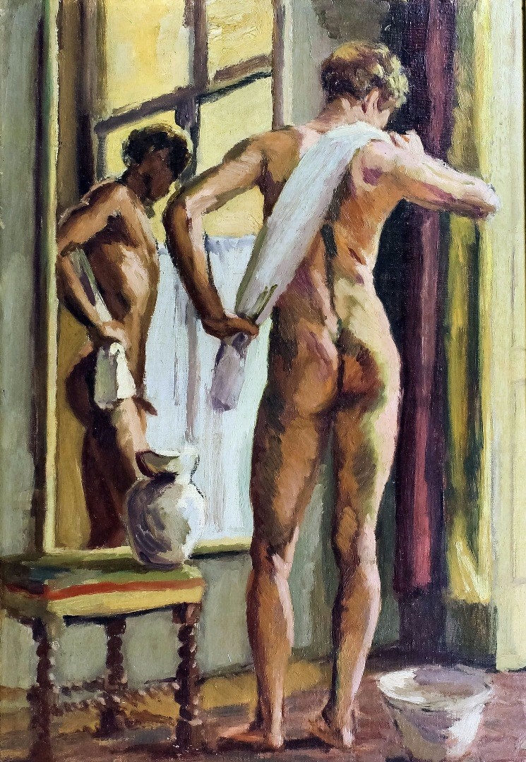 carole normandin add Mirror Naked Men photo