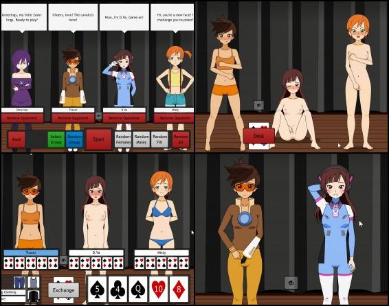 dark wolfe add Strip Poker Porn Game photo
