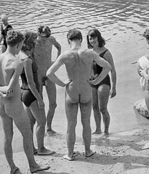 dorothy mcmahon add Vintage Nude Male Swimming photo