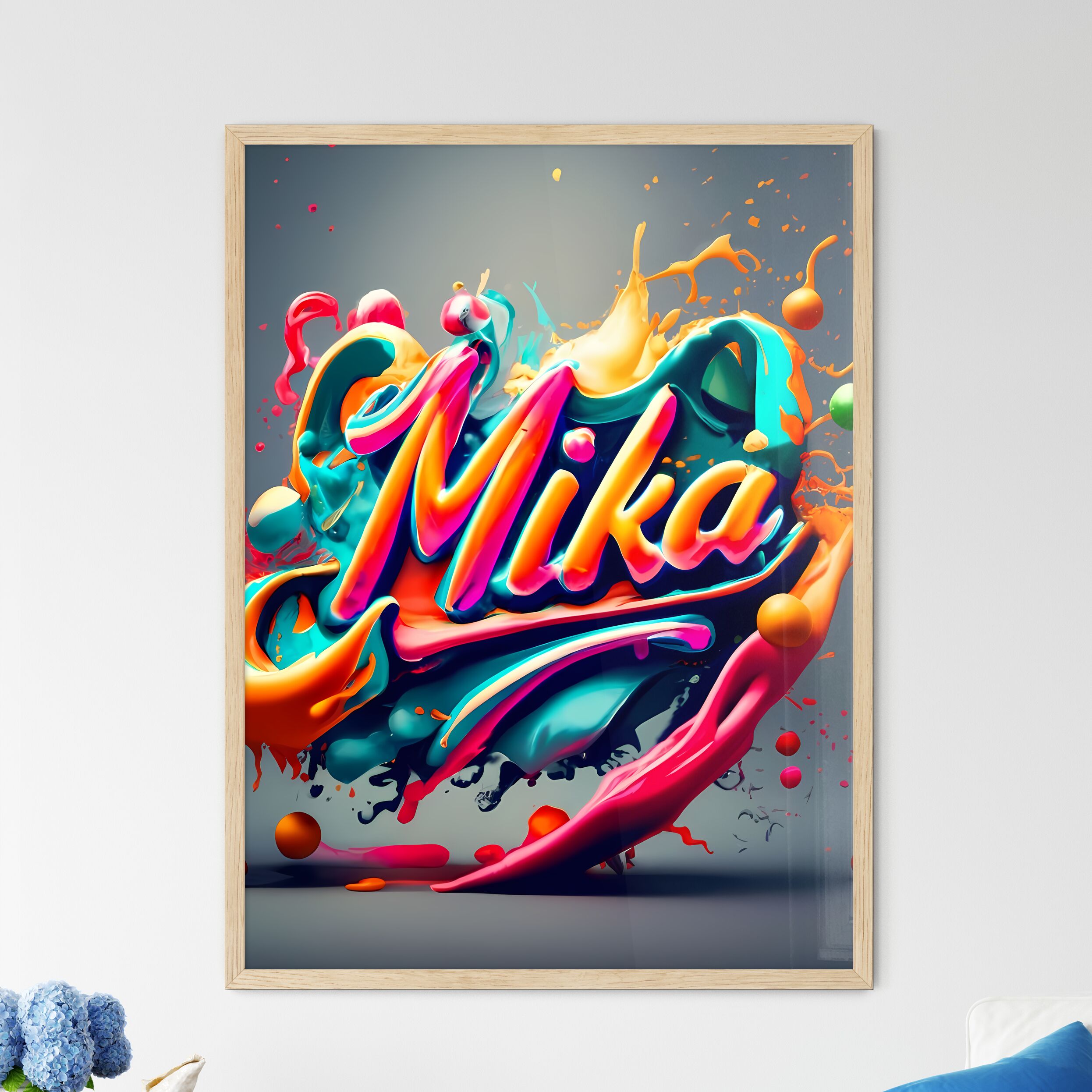 abhishek sayam add Mika Allure photo